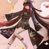 Impact Hutao Cosplay Costume Shoes Uniform Wig Chinese Style Halloween Costumes for Women Game Hu Tao