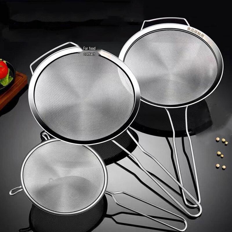 HPMILY Stainless Steel Fine Mesh Strainer Spoon