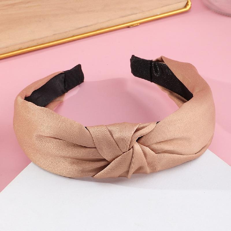 4PCS Fabric, Flower, Temperament Girl, Headdress, Adult Headband, Fashion Flower, Daisy, Knot, Female, Hairband