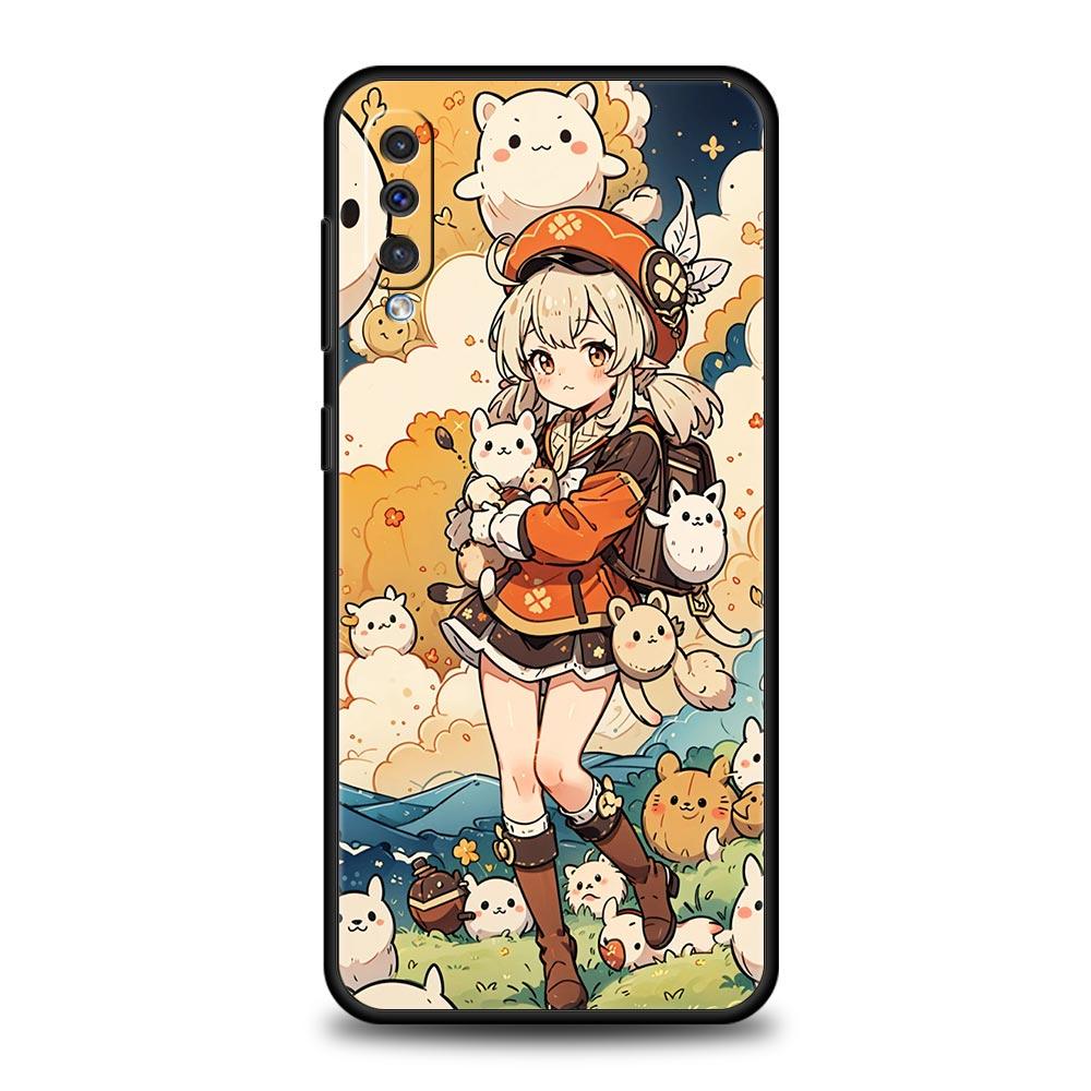 Honkai Star Rail Genshin Impact Case For Samsung A54 A52 A14 A50 A70 A30 A40 A20S A20E A02S A12 A22 A34 A42 A32 5G A04s Cover