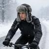 New Warm Bomber Hats Windproof Imitation Faux Fur Faux Fur Earflap Ski Cap Winter