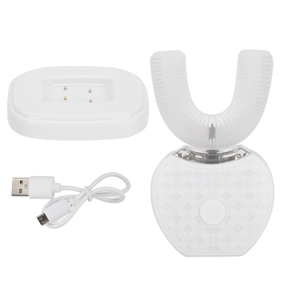 Ultrasonic Electric Toothbrush U Shaped Silicone Whitening Toothbrush for Oral Care