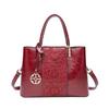 New Chinese-style Original Jacquard Red Handbag, Wedding Bag, Chinese-style Elegant Large-capacity Handbag for Middle-aged Women and Mothers