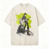 Vintage Washed The Guy She Was Interested in Wasnt A Guy At All T Shirt Men Women Clothing Harajuku Oversized Casual Tshirt