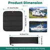 Reflective Blackout Window Shade Cover Waterproof RV Skylight Shade  Glass Sunroof