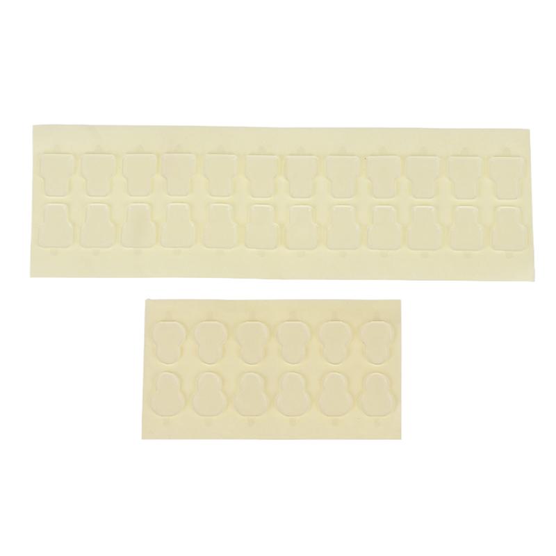 2 Pcs Model Same Nano Adhesive Doll Ornament Nano Double Sided Tape Transparent High Viscosity Strong Fixed Patch