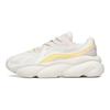 Anta Comfortable Non-Slip Wear-Resistant Breathable Low-Top Dad Shoes Women Sneaker White Yellow 922128898-3