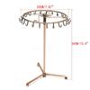 Rack Girls Women 23 Hooks Display Stand Jewelry Storage Rack Desktop Organizer Home Decoration