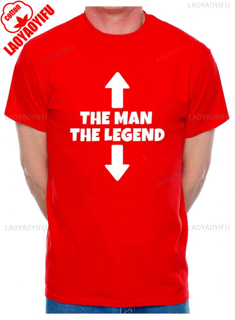 

Unisexs Direction of ArrowThe Unisex The Legend Fathers Day Unisexs Birthday Novelty Funny TShirt Regular Short Sleeve Casual Style S