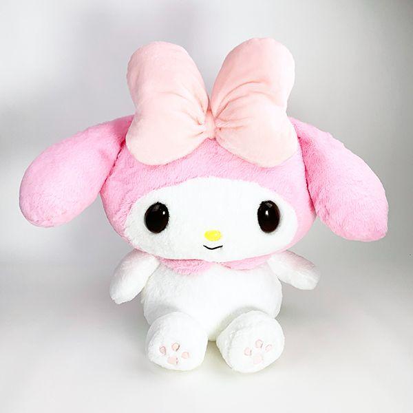 Sanrio Characters Fluffy My Melody 2L Plush Interior Big Size Pink