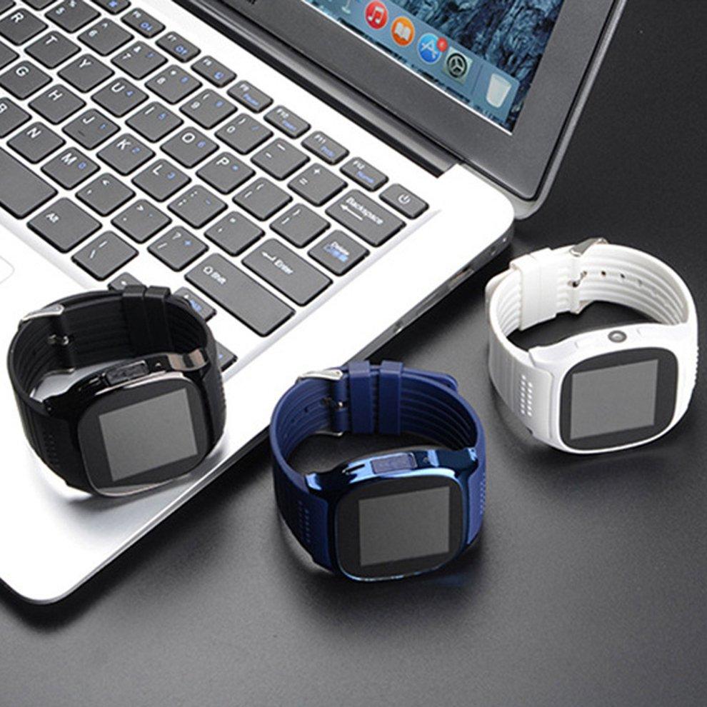 Montre Connectée T8, Bluetooth, Avec Appareil Photo, Lecteur De Musique, Synchronisation Sms