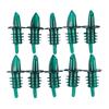 10 Pcs Plastic Liquor Free Flow Bar Wine Bottle Pourer Pour Spout Stopper