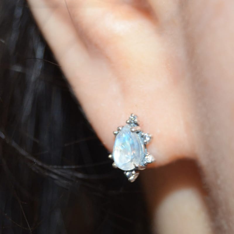 martha in the garret bailey. rainbow moonstone