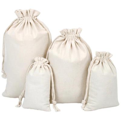 Canvas Drawstring Storage Pouch