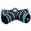 Cat Five Channel Pet Cat Toys Training Tunnel Toys Sound Paper Tent Cat Bed