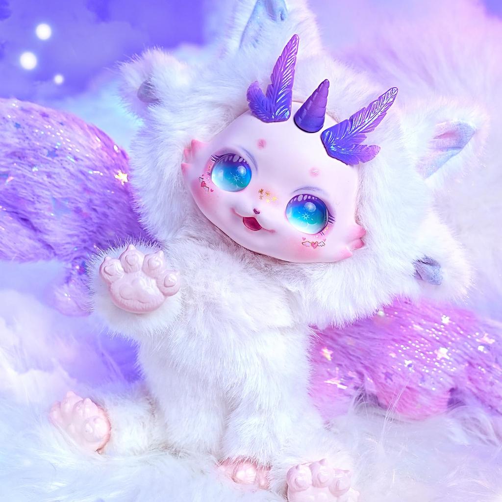 ICY Fortune Days Fantastic Creatures Series Plush Approximately Perfect As a Gift or Collectible Doll, 15cm-18cm Tall, (Xinghe) [Product]