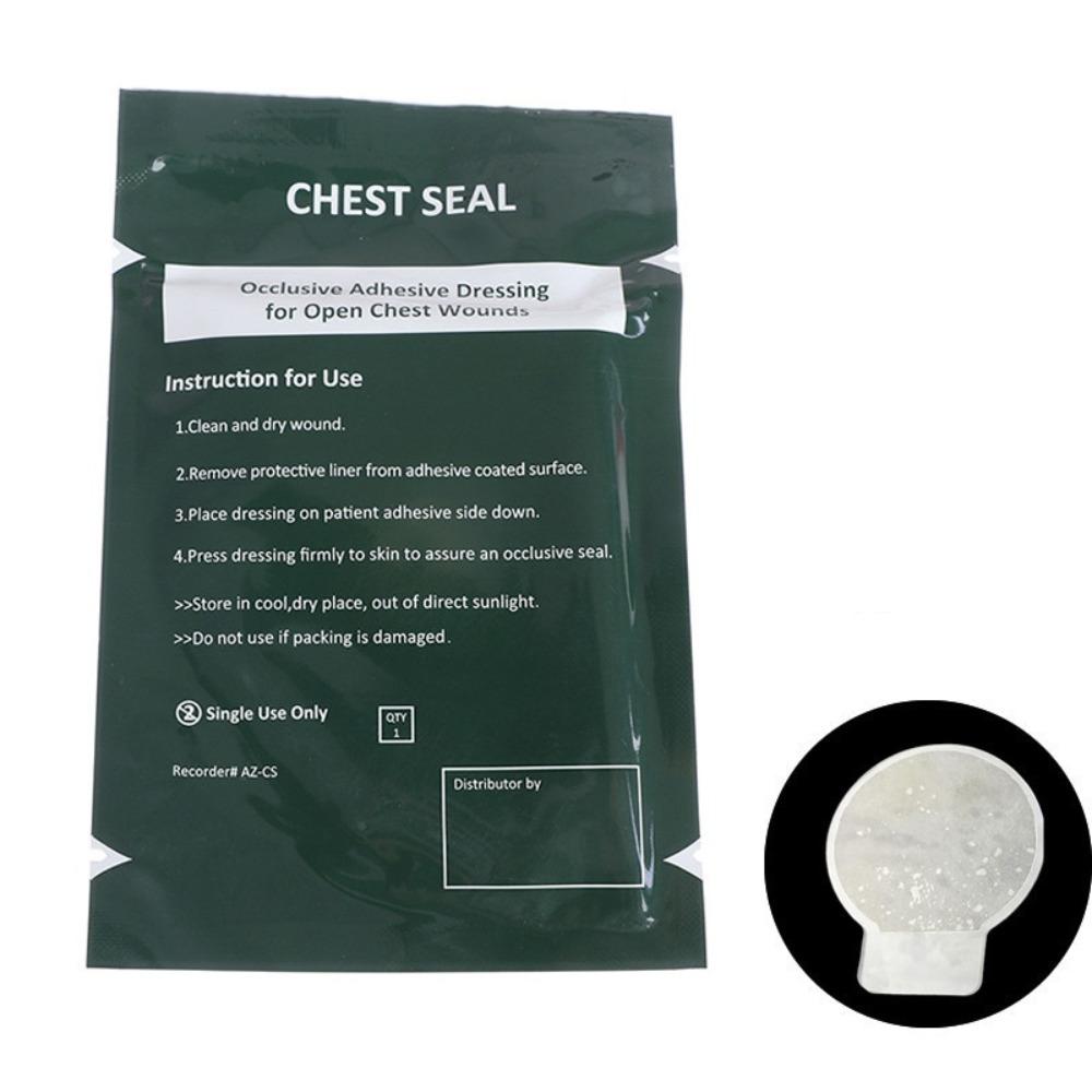 Advanced Adhesive Trauma Sticker Patch Occlusive Adhesive Outdoor Chest Seal  Survival