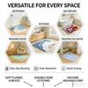 Floor Mat Eco Flannel Doormat Non-Slip Odorless Indoor Soft Short Plush Floor Rug INS Korean Cute Style