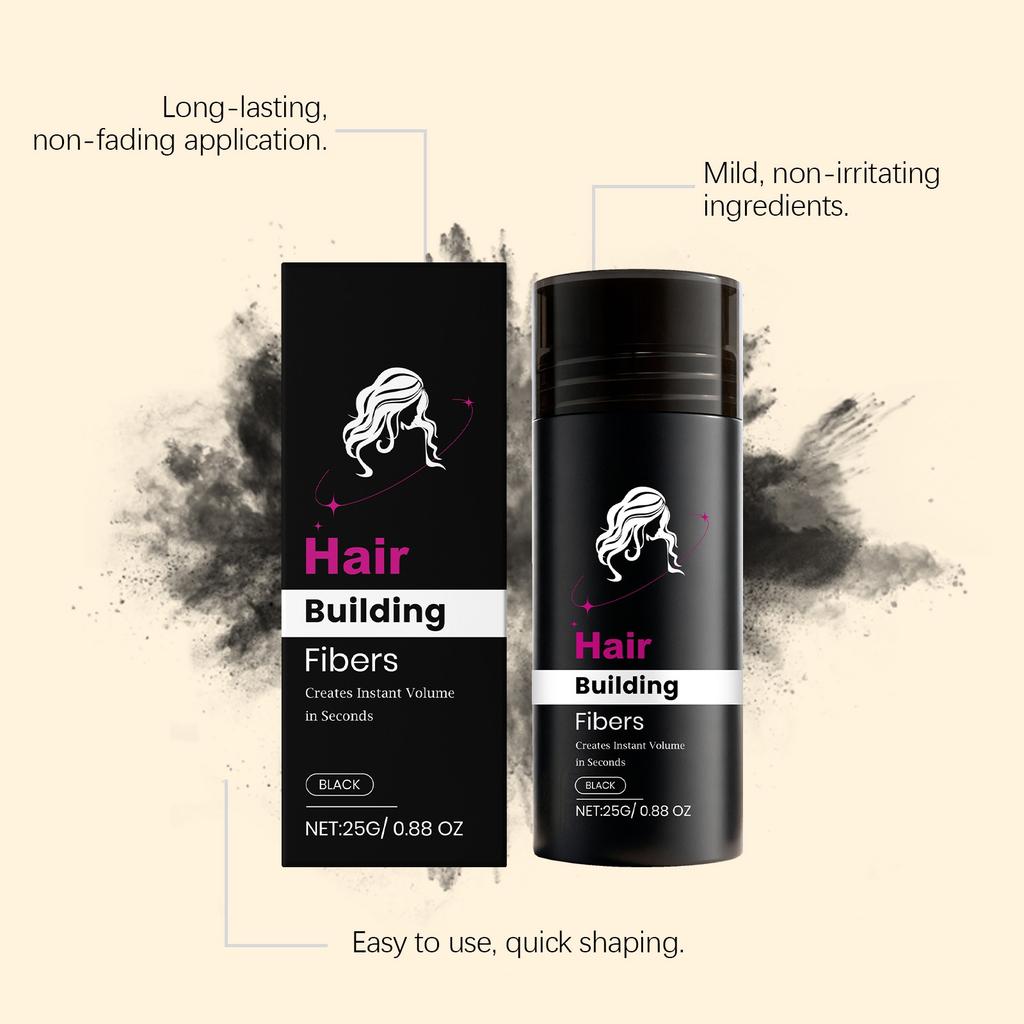 Haar-Keratin Haar-Puder ist ein Verdickungs-Puder geeignet für Haarausfall oder dünner werdendes Haar. Geeignet für Männer und Frauen.