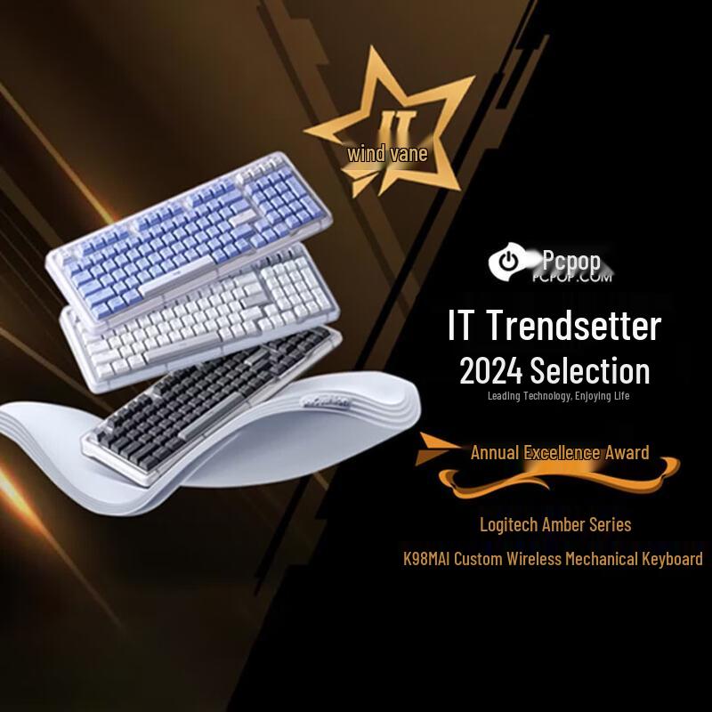 Logitech ALTO KEYS K98 Serie Ambra Tastiera Meccanica Wireless Personalizzata AI