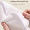 Thickened Pure Cotton Ear-Hanging Facial Towel for Hot & Cold Compress