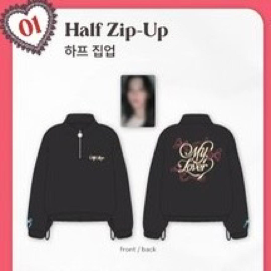 USED i-dle Miyeon Pop-up Half Zip 20530₽