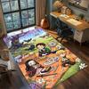 Large Area Carpet "Demon Slayer" Non Slip Washable Floor Mat Home Bedroom Gamer Decor—kwq22