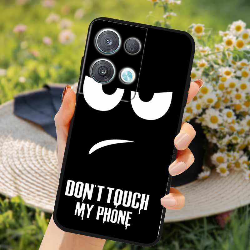 For OPPO Reno 8 Pro 5G Cases Fashion Soft Silicone TPU Shockproof Back Covers For OPPO Reno8 Pro + Plus Phone Case Protect Couqe