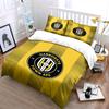 "Yellow Harrogate Town Set" Bedding Duvet Cover Set Duvet Cover Pillowcases  (1 * Duvet Cover 2 * Pillowcases, Without Duvet Insert)
