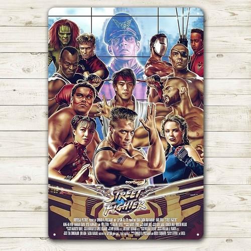 Video Game Movie Metal Poster Tin Sign xcm Plate 20x30cm(7.8x11.8inch)
