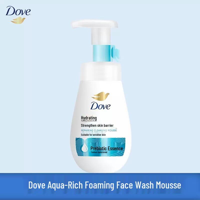 Увлажняющая пенка для умывания Dove
