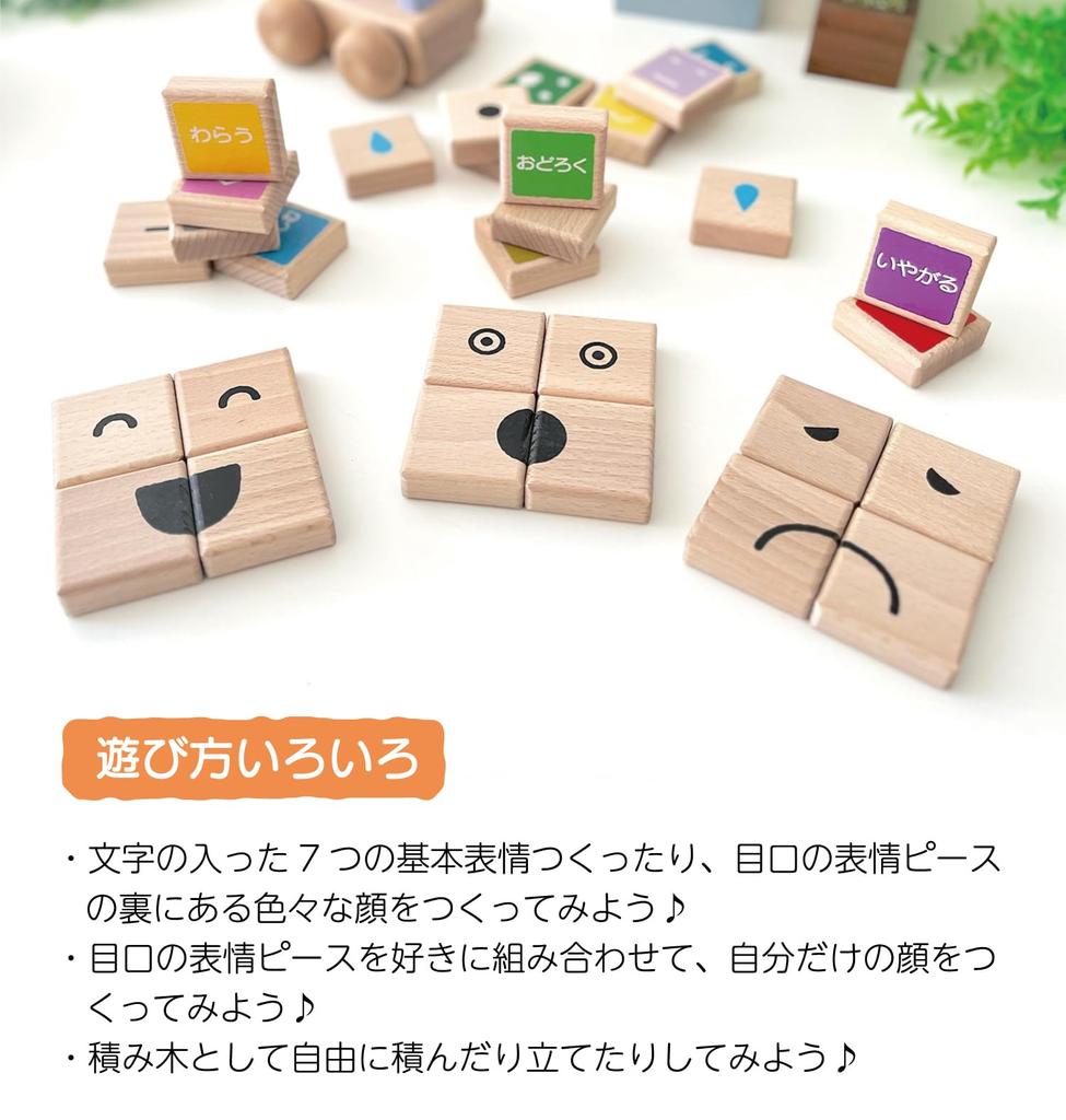KATOMOKU Expressive Building Blocks Km-149 Wooden Educational Toy