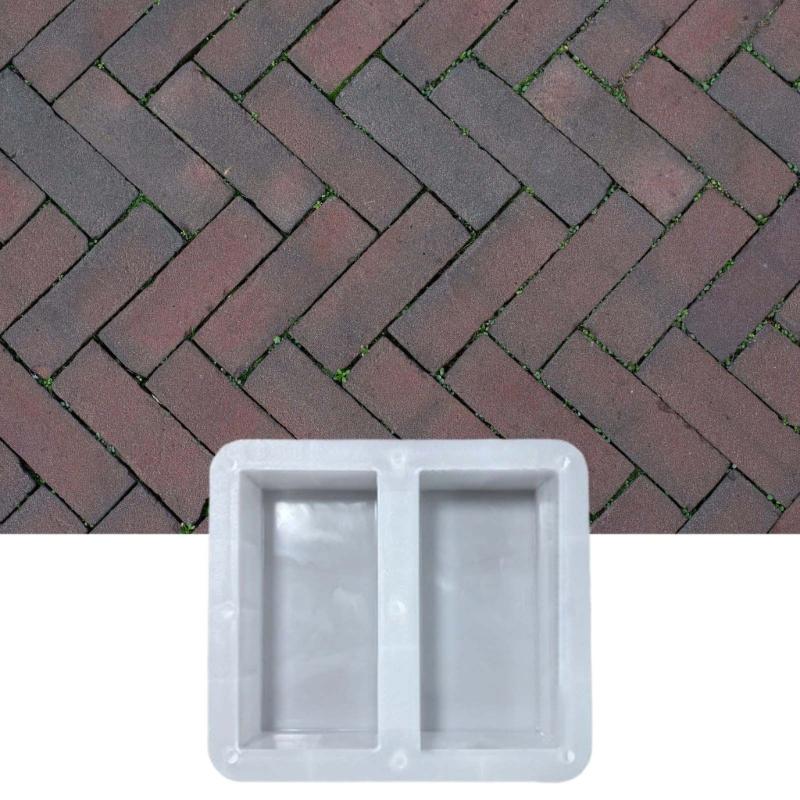 Modular Garden Stepping Stone Molds Safe for Kid and Outdoor Families Projects Light weight Plastic