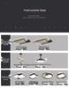 Modern Living Room Ceiling Lamp Package - Smart Home Lighting for Multiple Rooms