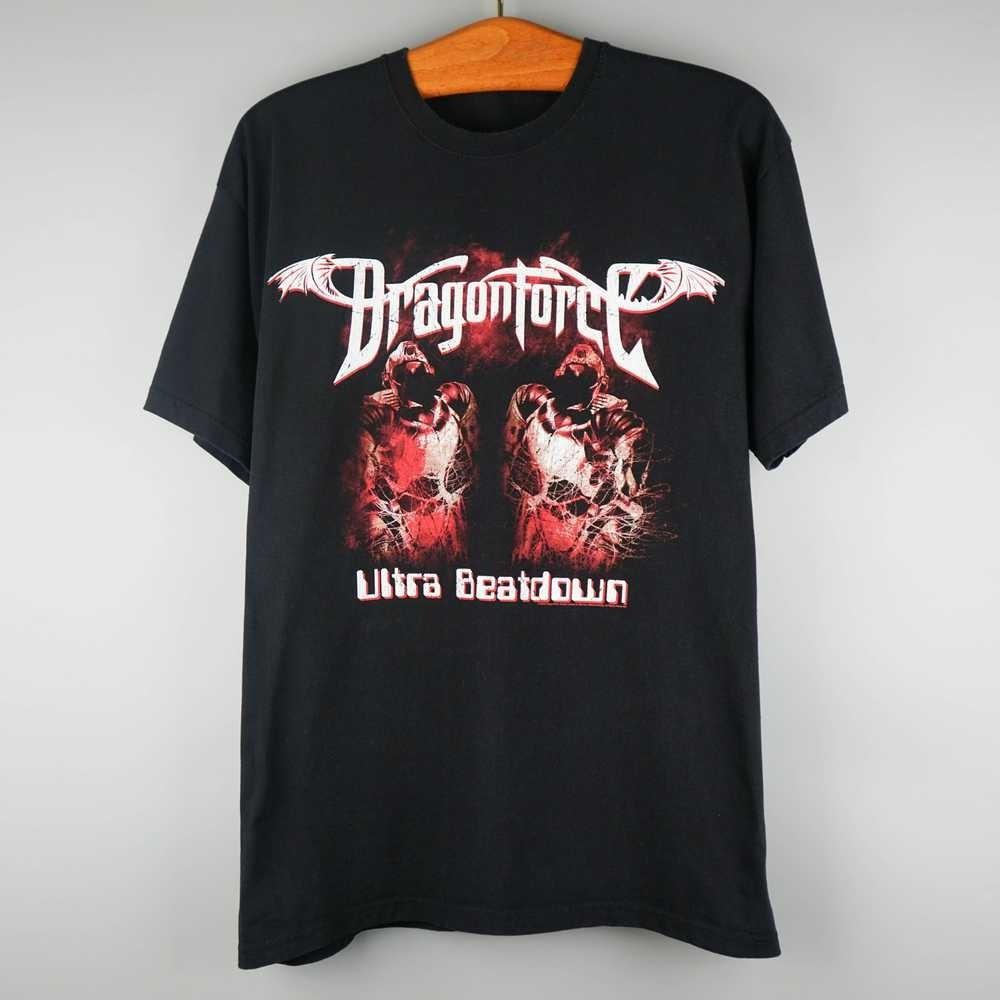 Vintage DragonForce Tour T-shirt Short All Size S to 5XL IL990 Unisex T-Shirt XL