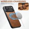 For Magsafe Case For iPhone 17 Pro Max 14 12 13 15 16 Pro Max Plus Leather Wallet Card Holder Slots Magnetic Back Cover K0026