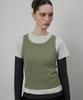 Kwinseulaebis Cotton Stretch Ribbed Sleeveless Top