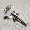 New Ideas Diamond Crystal Handle Handles Drawer Knobs Furniture Handles with Screws Home Decoration with Screws