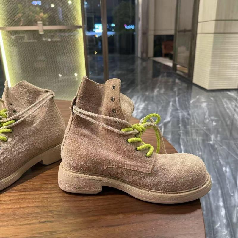 

Strap leather Martin boots women s new versatile breathable casual short boots fashion thin boots tide 40