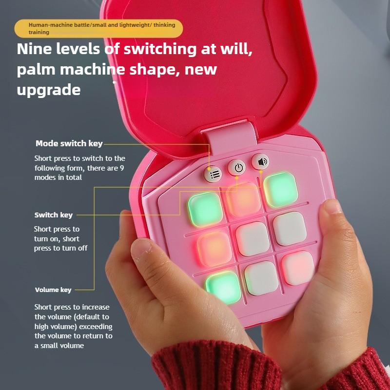 Tic-Tac-Toe Board Board Multifunctional Electronic Games Montessori Puzzle Table Game Chess Chess Set Portable For Adults Kids