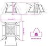 3 Person Instant Tent with Removable Rain Fly