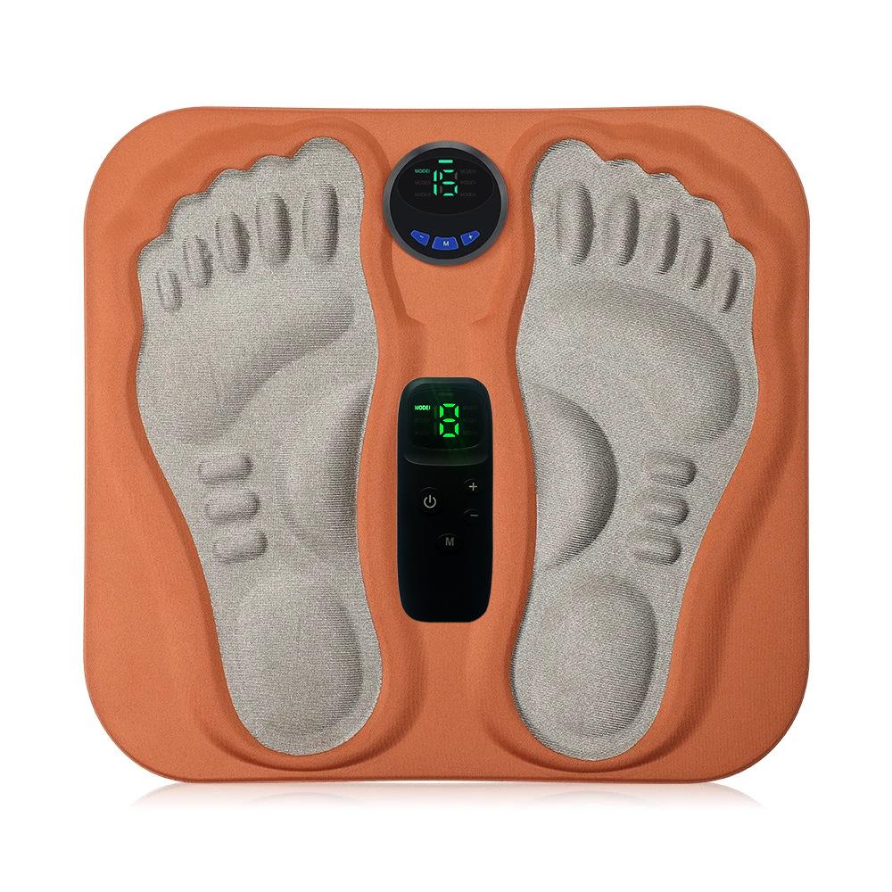 3D EMS Foot Massage Pad Pulse Relieve Pain Relax Foot Acupressure Muscle Stimulation Improve Blood Circulation USB Charging