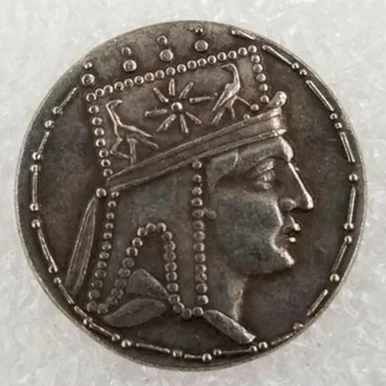 Antique Greek #2222 Silver-Plated Brass Craftwork No