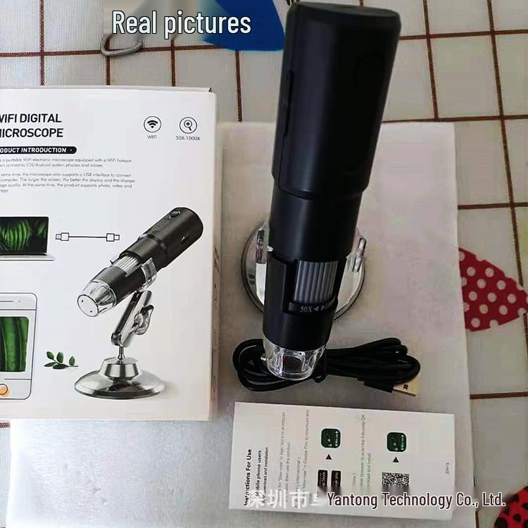 1000x HD Digital Microscope with WIFI for Android and Computer - Ideal for Mobile Phone Repair and Measurement