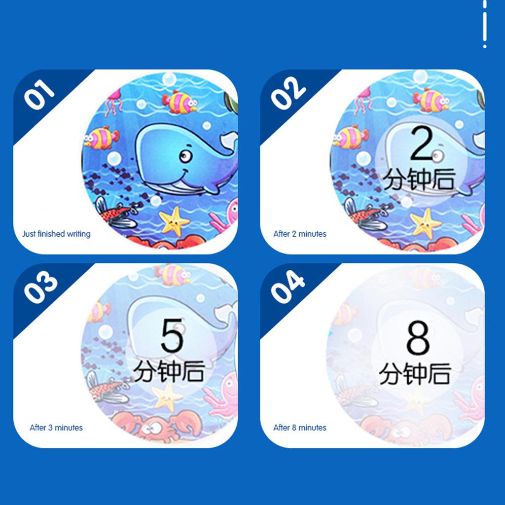 Kids Early Education Water Painting Book Baby Doodle Book Scene Copy Colouring Book Can Be Repeatedly Used Children Drawing Toys