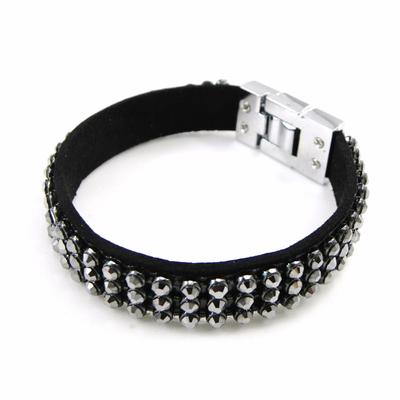 [G7923] – Graues „Déesse“-Strassarmband