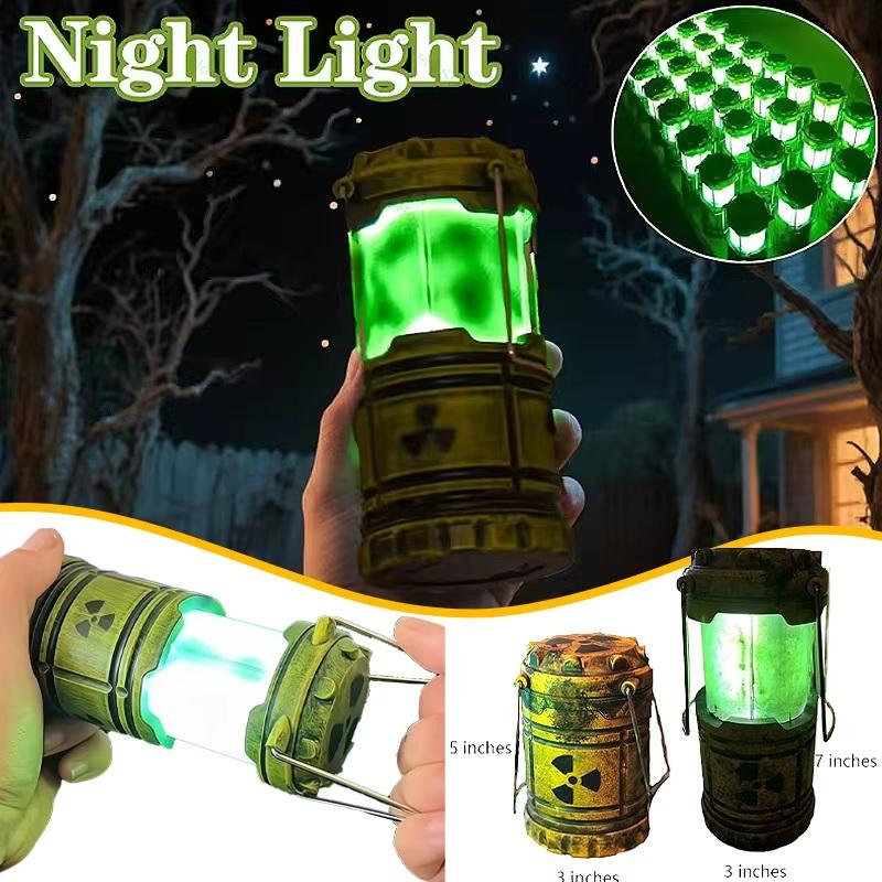 Nuclear Reactor Lantern Mini Handheld Toy Doomsday Simulation Illuminator Halloween Camping Light Party Prop