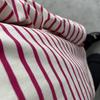Women Summer Stripe Long Sleeve Tshirt O Neck Casual Top