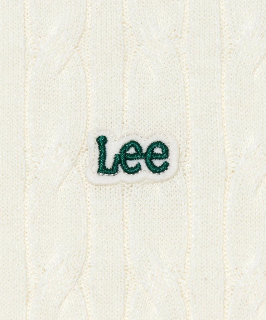 LEE Cable Short Sleeve Knit Ivory