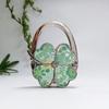 Four-Leaf Clover Floral Handbag Hook - Decorative Storage Accessory